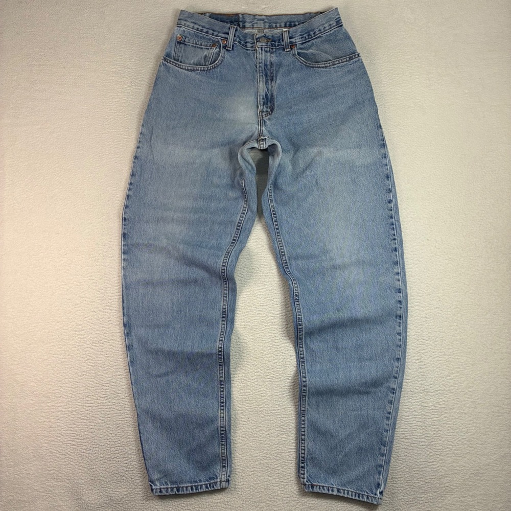 Vintage Levis 560 Comfort Fit Jeans Men 31x34 Blue Faded Relaxed Taper Loose Y2K